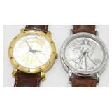 Pair of Genuine Walking Liberty Half Dollar