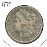 1879 Morgan Silver Dollar