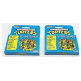 2 Sealed 1990 Topps TMNT Card Packs