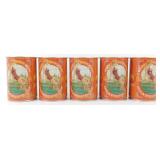 Set of 5 Deep Eddy Vodka Ruby Red Grapefruit Tin