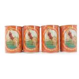 Set of 4 Deep Eddy Vodka Ruby Red Grapefruit Tin