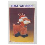Musical Plush Reindeer - Plays Music, Does Not