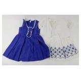 Blue German Girls Dress - From Germany,