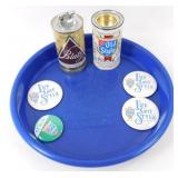 * Tray of Beer Lighter, Pins