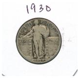 1930 Standing Liberty Silver Quarter