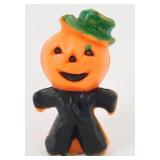 Vintage Gurley Pumpkin Scarecrow Candle