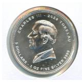 2024 Tokelau $5 1 oz .9999 Fine Silver Bullion