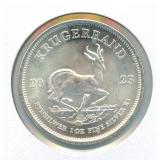 2023 South African 1 oz Fine Silver Krugerrand