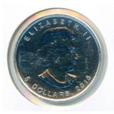 2010 Canada $5 Maple Leaf 1 oz 9999 Fine Silver