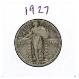 1927 Standing Liberty Silver Quarter