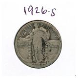 1926-S Standing Liberty Silver Quarter