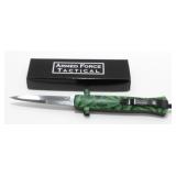 * Out-the-Front Auto Knife