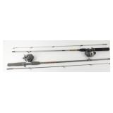 ** 2 Fishing Poles - 5'6' Proton Pole, 5'6' Zebco