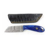 New Custom Damascus Utility / Wharncliffe Knife