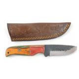 New Custom Hand-Forged Utility Knife with