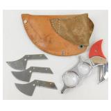 Wyoming Skinning Knife w/ 3 Extra Blades