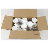 Box of Assorted Clear Plastic Storage Containers