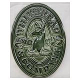 Whitebread & Company ceramic beer advertising