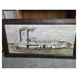 Oil painting on Camvas "Robert P. Gillham Tow