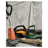 B & D electric garden worker , weed eater leaf