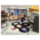 Lot - Duck Hunting books , 5 Bird Calling 45rpm
