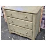3 Drawer Pine dresser solid ends look at pictures