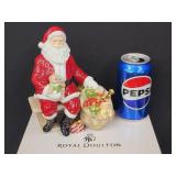 Royal Doulton Holiday Traditions Santa Figurine.