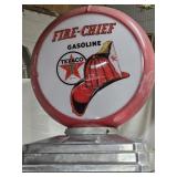 Vintage Fire Chief Gasoline Texaco Gas Pump case