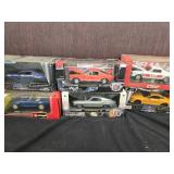 6 Die Cast Mustang Model Cars  look at pictures