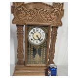 Vintage Victorian Gingerbread Kitchen Clock look