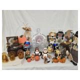 Fall Holiday decorations  - Pilrims, Native