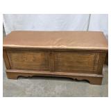 Lane Storage chest window seat, 80