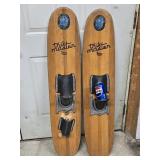 Rare Trik Master Skim boards, pair , Cypress