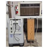 Vintage air conditioner , space heater, oxygen