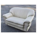 Hechts Co Off white loveseat look at pictures for
