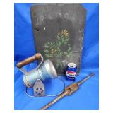 Adjustable tap wrench, Star Headlight and Lantern