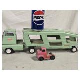 Vintage Tonka Car Carrier  Truck