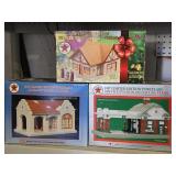 3 Texaco Filling  Stations vintage in box 1996,