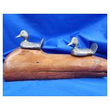 Elwood Harper wood ducked sand molded casted on