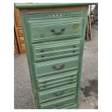 Pine 6 Drawer Lingerie Chest needs back  and top