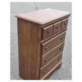 Maple 4 drawer Princess chest , dark maple finish
