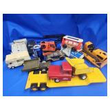 Pressed Steel trucks parts and pieces and Little