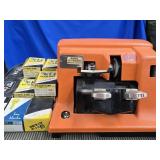 Key Machine - w/ 12 boxes of Key blanks, Manual
