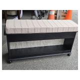 Window Seat with cushion , lift lid storage area