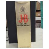 J & B RARE Scotch Whisky, vintage still sealed in