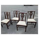 4 Henkel Harris Chippendale Marlborough Style