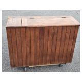 Pine Wainscot Feed Bin look at pictures for more