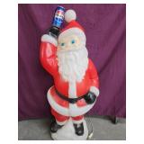 Blow Mold Santa 39" H .  General Form Plastic,