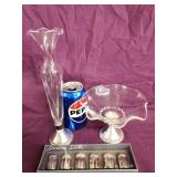 Duchin Creations sterling base weighted etched