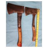 2 Boy Scout Bridgeport Hatchets.   Both made in